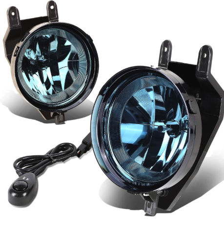 98-03 Lincoln Fog Lights Antiniebla Blackwood/Navigator Bumper Switch Smoke Lens