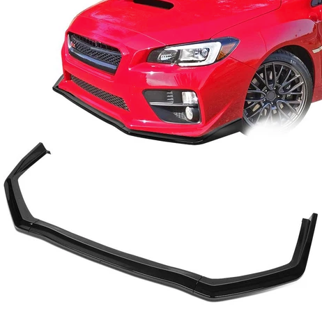 15 TO 20 Subaru WRX Sti Sedan 3 Pieces CS Style Front Bumper Lip