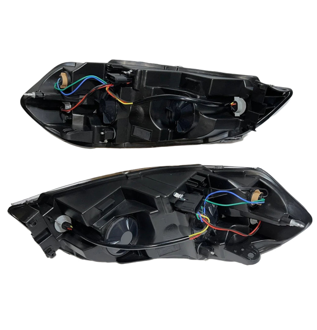 2006 to 2016 Chevrolet Impala and Monte Carlo Black Housing Headlights Luces Micas Calaveras