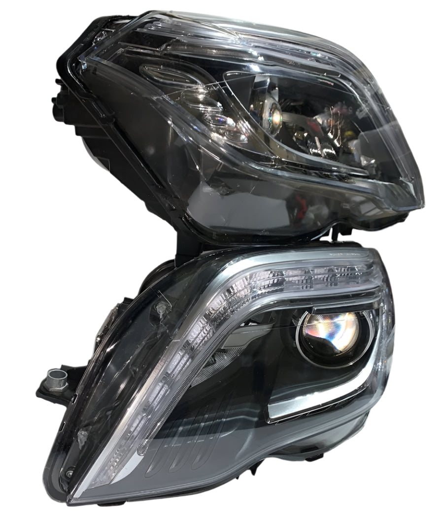 13 14 and 15 Mercedes GLK250 GLK280 GLK300 GLK350 DRL LED Projector Headlights Luces Micas