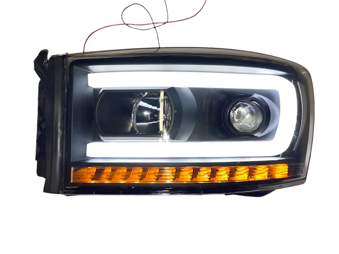 06 07 and 08 Dodge Ram Projector DRL Headlights Luces Micas Calaveras faros Propyectores Luz