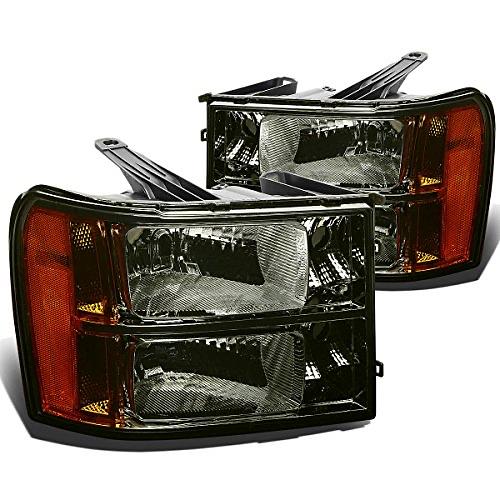 2007 to 2014 GMC Sierra Smoked Headlights Luces Micas Calaveras Faros Ahumados