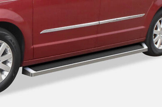 2011 to 2020 Dodge Caravan Chrome 6 inch Running Boards Side Step Estribos Cromado Escalon